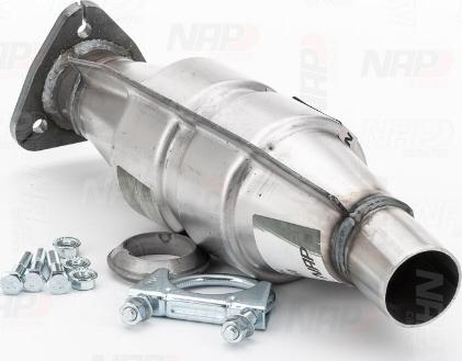 NAP carPARTS CAK10791 - Катализатор vvparts.bg