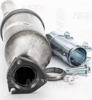 NAP carPARTS CAK10798 - Катализатор vvparts.bg