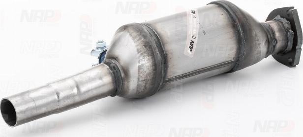 NAP carPARTS CAK10798 - Катализатор vvparts.bg