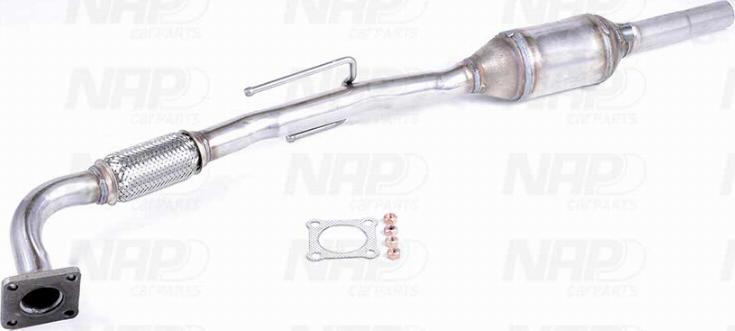 NAP carPARTS CAK10744 - Катализатор vvparts.bg