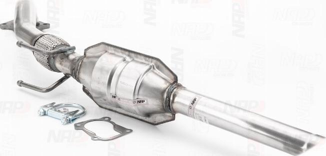 NAP carPARTS CAK10740 - Катализатор vvparts.bg