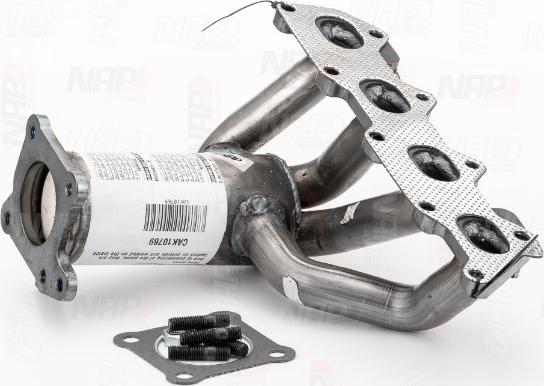 NAP carPARTS CAK10769 - Катализатор vvparts.bg