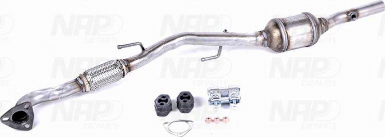 NAP carPARTS CAK10782 - Катализатор vvparts.bg