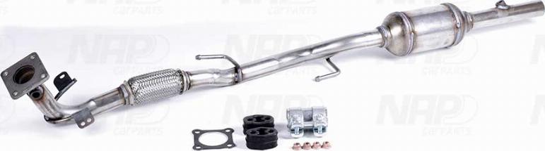 NAP carPARTS CAK10778 - Катализатор vvparts.bg