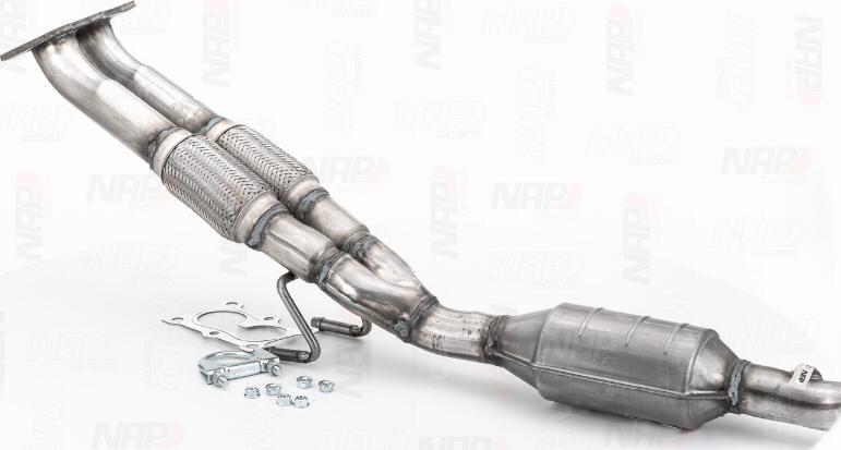 NAP carPARTS CAK10777 - Катализатор vvparts.bg