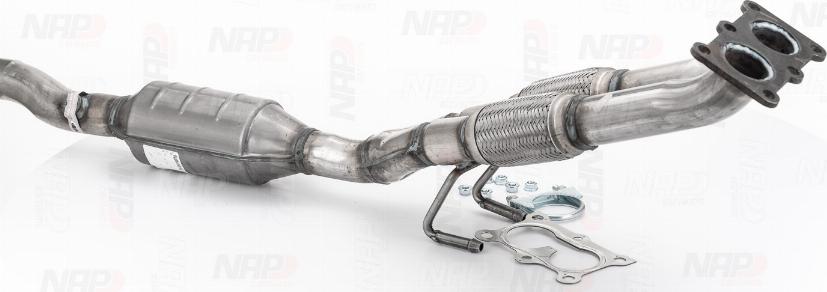 NAP carPARTS CAK10777 - Катализатор vvparts.bg