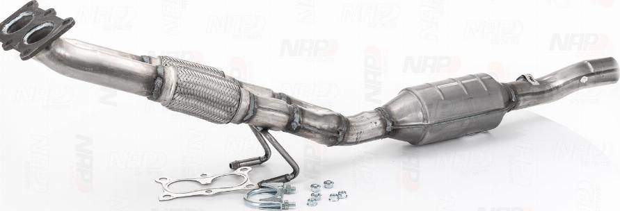 NAP carPARTS CAK10777 - Катализатор vvparts.bg