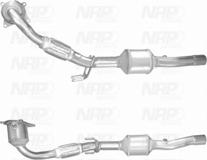 NAP carPARTS CAK11491 - Катализатор vvparts.bg