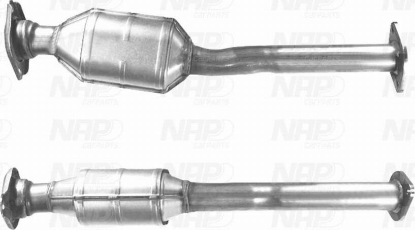 NAP carPARTS CAK11400 - Катализатор vvparts.bg