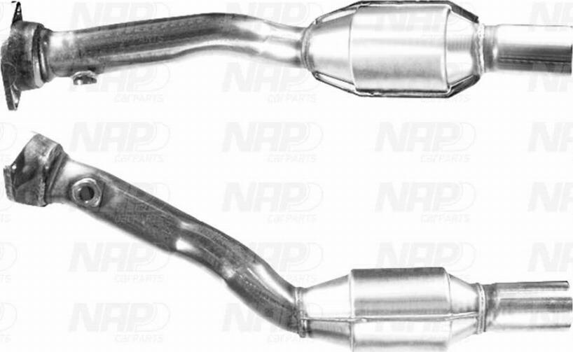 NAP carPARTS CAK11408 - Катализатор vvparts.bg