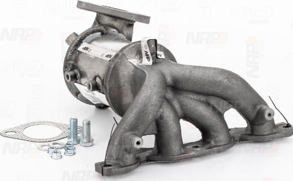 NAP carPARTS CAK11296 - Катализатор vvparts.bg