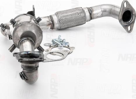 NAP carPARTS CAK11246 - Катализатор vvparts.bg