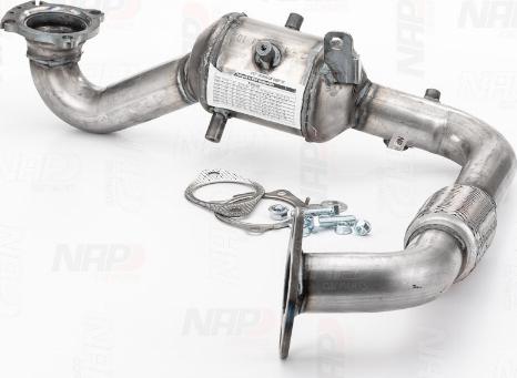 NAP carPARTS CAK11246 - Катализатор vvparts.bg