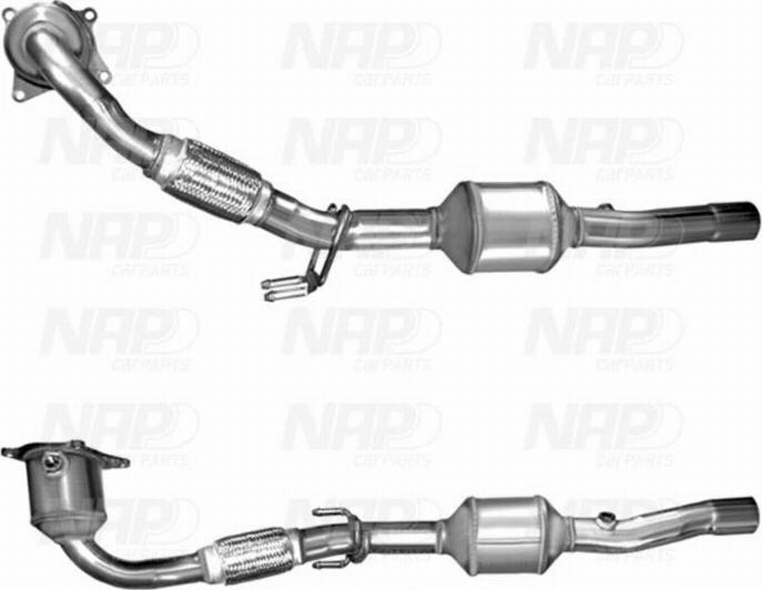 NAP carPARTS CAK11243 - Катализатор vvparts.bg