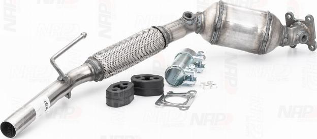 NAP carPARTS CAK11252 - Катализатор vvparts.bg