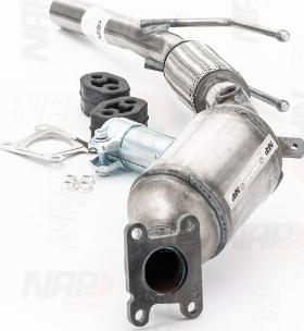 NAP carPARTS CAK11252 - Катализатор vvparts.bg