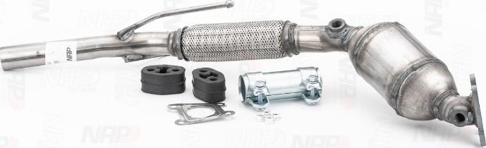 NAP carPARTS CAK11252 - Катализатор vvparts.bg