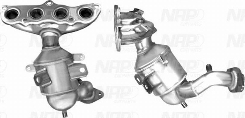 NAP carPARTS CAK11236 - Катализатор vvparts.bg