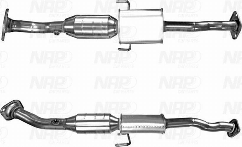 NAP carPARTS CAK11274 - Катализатор vvparts.bg