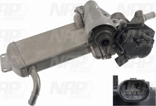 NAP carPARTS CAV10115 - AGR-Клапан vvparts.bg