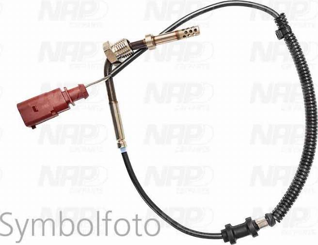 NAP carPARTS CTS10108 - Датчик, температура на изгорелите газове vvparts.bg