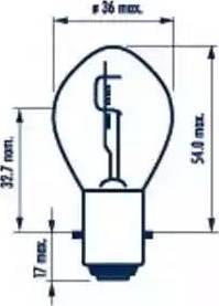 Narva 49531 - Крушка с нагреваема жичка, фар за дълги светлини vvparts.bg