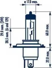 Narva 48889 - Крушка с нагреваема жичка vvparts.bg