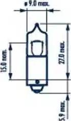 Narva 17830 - Крушка с нагреваема жичка vvparts.bg