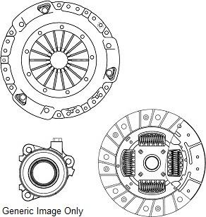 NATIONAL CK10245-37 - Комплект съединител vvparts.bg