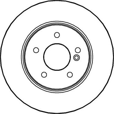 Jurid 562051J - Спирачен диск vvparts.bg