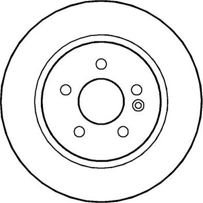 Denckermann B130708 - Спирачен диск vvparts.bg