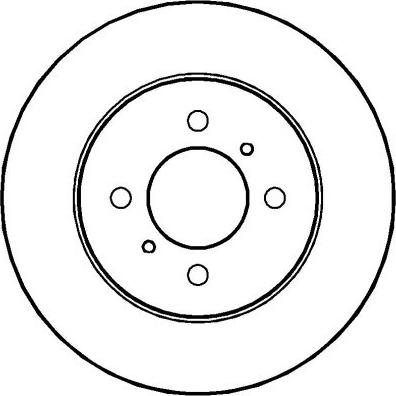 Brake Engineering DI955720S - Спирачен диск vvparts.bg