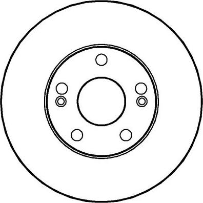 Quinton Hazell BDC4403 - Спирачен диск vvparts.bg