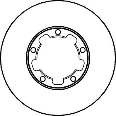 NATIONAL NBD481 - Спирачен диск vvparts.bg