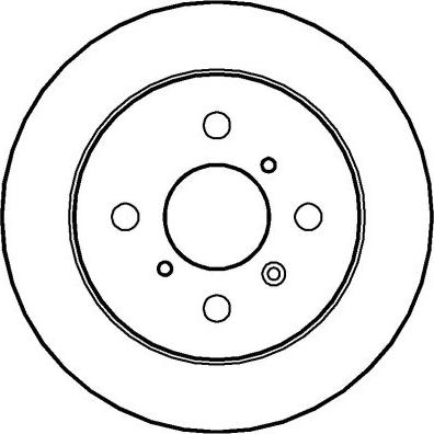 Delphi BG2656 - Спирачен диск vvparts.bg