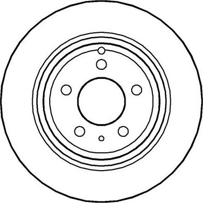 Brembo 08 5569 10 - Спирачен диск vvparts.bg