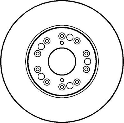 Quinton Hazell BSF 5093 - Спирачен диск vvparts.bg