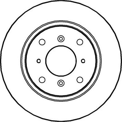 A.B.S. 16206 - Спирачен диск vvparts.bg