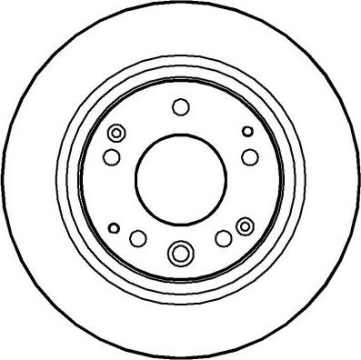 Nipparts J3314011 - Спирачен диск vvparts.bg