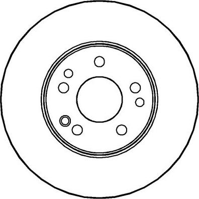 Trusting DF515 - Спирачен диск vvparts.bg