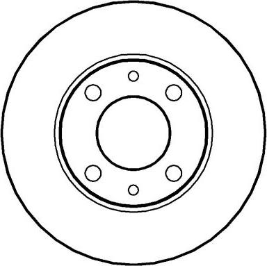 NATIONAL NBD041 - Спирачен диск vvparts.bg