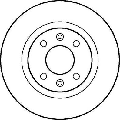 BOSCH 478 270D - Спирачен диск vvparts.bg