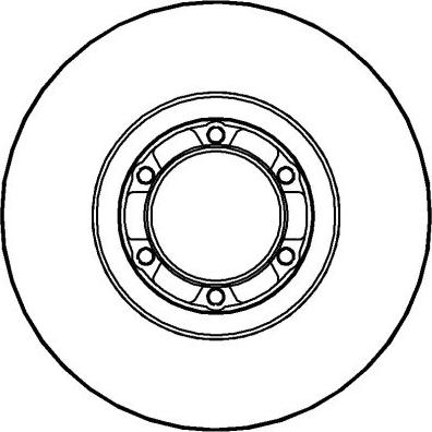 NATIONAL NBD082 - Спирачен диск vvparts.bg