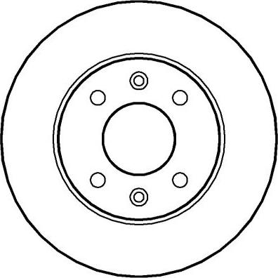 Remy RAD1064C - Спирачен диск vvparts.bg