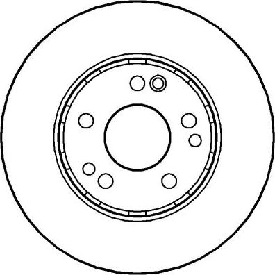 NATIONAL NBD076 - Спирачен диск vvparts.bg