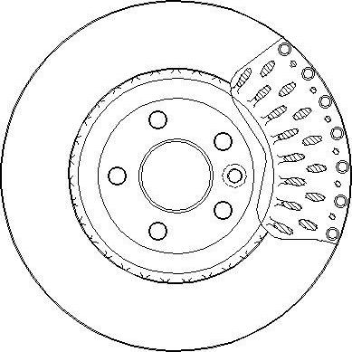 BETTAPARTS BD2005V - Спирачен диск vvparts.bg