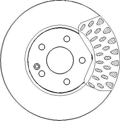 Comline AND6995 - Спирачен диск vvparts.bg