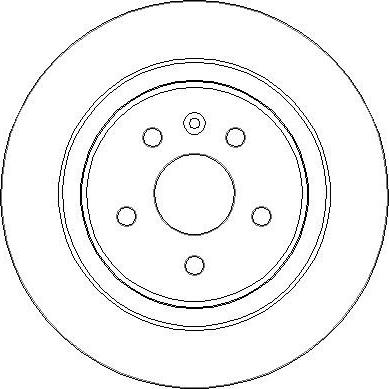 Comline ADC1165 - Спирачен диск vvparts.bg