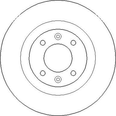 NATIONAL NBD1910 - Спирачен диск vvparts.bg