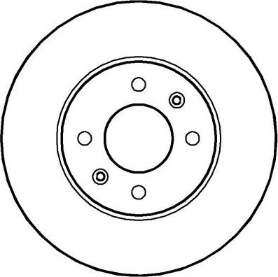 FI.BA FBD328 - Спирачен диск vvparts.bg